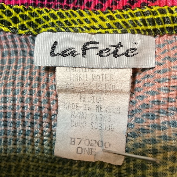 La Fete Colorful Striped Tank Top - Picture 4 of 4